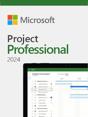 Microsoft Project 2024 | Professional (PC) - Microsoft Key - GLOBAL - 0