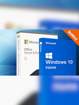 Microsoft Windows 10 Home & Microsoft Office Home & Business 2021 (Mac) bundle - Microsoft Key - GLOBAL - 2