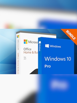 Microsoft Windows 10 Pro & Microsoft Office Home & Business 2021 (Mac) bundle - Microsoft Key - GLOBAL - 2
