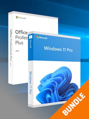 Microsoft Windows 11 Pro & Microsoft Office Professional 2019 Plus - Microsoft Key - GLOBAL - 0