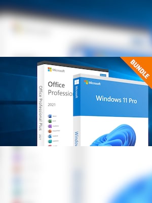 Microsoft Windows 11 Pro & Microsoft Office Professional Plus 2021 Bundle (PC) - Microsoft Key - GERMANY - 2
