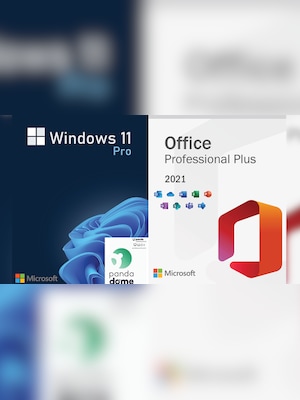 Microsoft Windows 11 Pro OEM & Office 2021 Pro Plus + Panda Dome Essential (PC) (1 PC, Lifetime)  - Microsoft Key - GLOBAL - 2