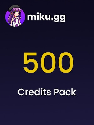 MikuGG Gift Card 500 Credits Pack - MikuGG Key - GLOBAL - 0