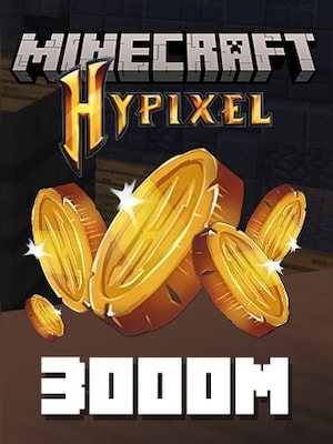 Minecraft Coins 3000M - Hypixel - GLOBAL - 0