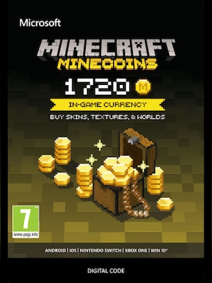 Minecraft: Minecoins Pack 1720 Coins  - Xbox Live  - GLOBAL - 0