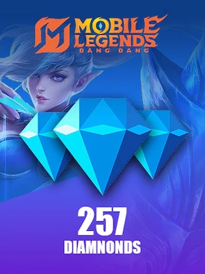 Mobile Legends: Bang Bang 257 Diamonds (234 Diamonds + 23 Bonus) - GLOBAL - 0