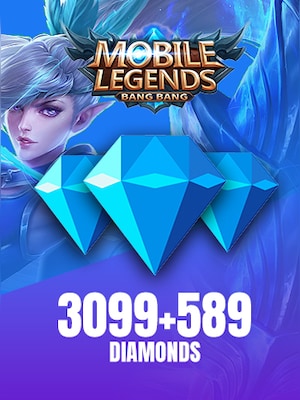 Mobile Legends: Bang Bang 3099 + 589 Diamonds - GLOBAL - 0