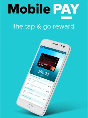 Mobile Pay Mastercard 100 AUD - Mastercard Key - GLOBAL - 0