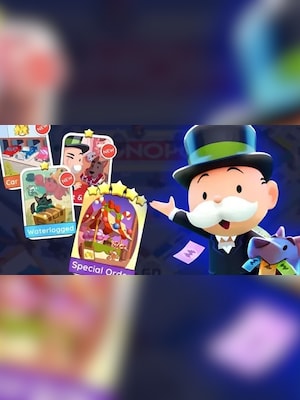 Monopoly Go Stickers 1-Star Stickers x 10 - MMOPIXEL - GLOBAL - 3
