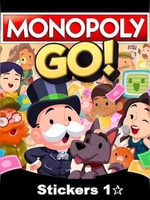 Monopoly Go Stickers 1-Star Stickers x 5 - MMOPIXEL - GLOBAL - 0