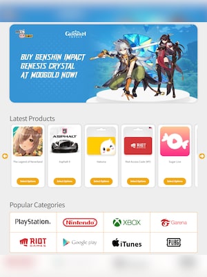 MooGold Gift Card 20 USD - MooGold Key - GLOBAL - 4