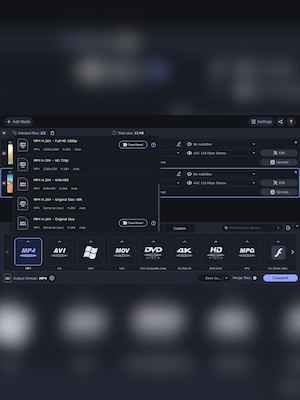 Movavi Video Converter Premium 2022 (PC) (1 Device, 1 Year) - Movavi Key - GLOBAL - 3