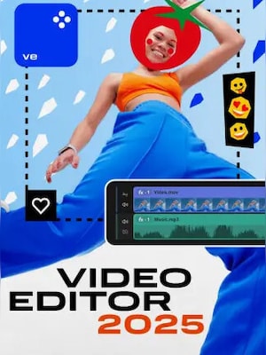 Movavi Video Editor 2025 (PC) (1 Device, Lifetime)  - Movavi Key - GLOBAL - 0