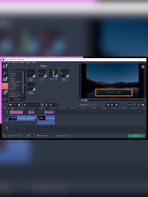 Movavi Video Editor Plus 2020 Effects - Mystical Galaxy Pack (PC, Mac) - Steam Key - GLOBAL - 6