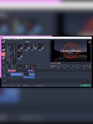 Movavi Video Editor Plus 2020 Effects - Mystical Galaxy Pack (PC, Mac) - Steam Key - GLOBAL - 3
