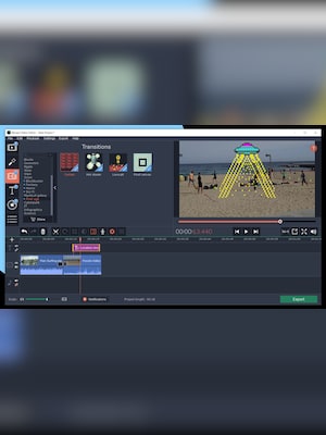 Movavi Video Editor Plus 2020 Effects - Pixel Age Pack (PC, Mac) - Steam Key - GLOBAL - 4