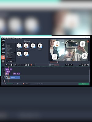 Movavi Video Editor Plus 2020 Effects - Technology Set (PC, Mac) - Steam Key - GLOBAL - 5
