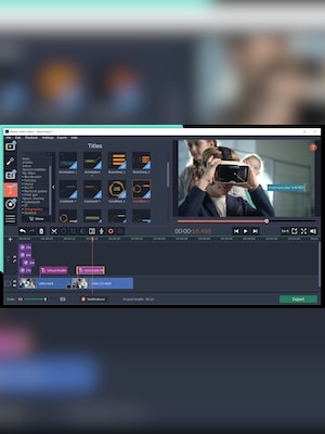 Movavi Video Editor Plus 2020 Effects - Technology Set (PC, Mac) - Steam Key - GLOBAL - 7