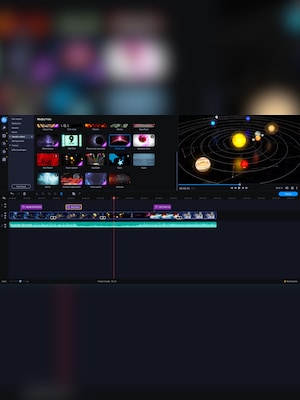 Movavi Video Editor Plus 2022 - Future is now Set - Movavi Key - GLOBAL - 3