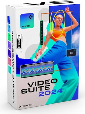 Movavi Video Suite 2024 - (1 Device, 1 Year) - Movavi Key - GLOBAL - 0