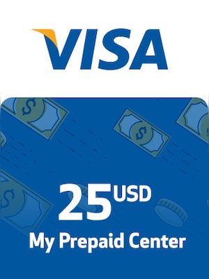 MyPrepaidCenterVisa 25 USD - Visa Key - GLOBAL - 0