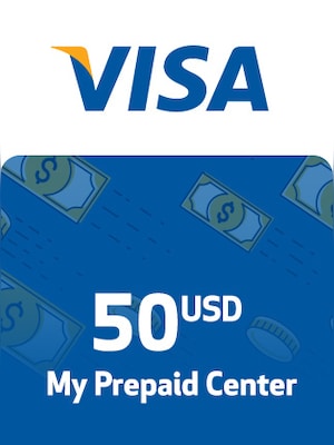 MyPrepaidCenterVisa 50 USD - Visa Key - GLOBAL - 0