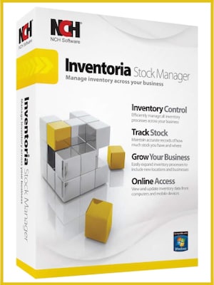 NCH: Inventoria Stock Manager (PC) (1 Device, Lifetime)  - NCH Key - GLOBAL - 0
