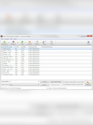 NCH: Switch Sound File Converter (PC) (1 Device, Lifetime)  - NCH Key - GLOBAL - 6