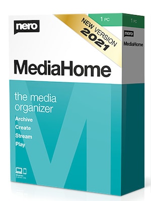 Nero MediaHome and AI Photo Tagger 2021 (PC) (1 Device, Lifetime) - Nero Key - GLOBAL - 0