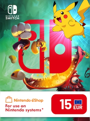 Nintendo eShop Card 15 EUR - Nintendo eShop Key - NETHERLANDS - 0