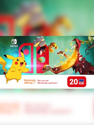 Nintendo 20 euro card hotsell