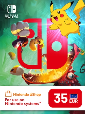 Nintendo eShop Card 35 EUR - Nintendo eShop Key - EUROPE - 0