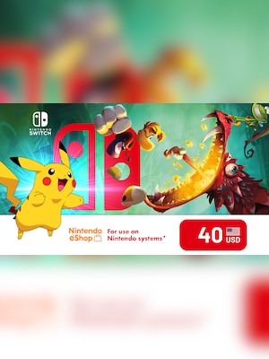 Nintendo eShop Card 40 USD - Nintendo eShop Key - UNITED STATES - 2