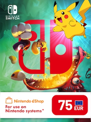 Nintendo eShop Card 75 EUR - Nintendo eShop Key - EUROPE - 0
