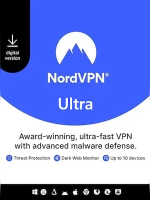 NordVPN Ultra VPN Service (PC, Android, Mac, iOS) (10 Devices, 2 Years) - NordVPN Key - GLOBAL - 0