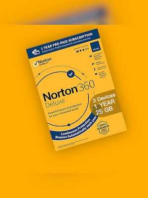 Norton 360 Deluxe - (3 Devices, 1 Year) - NortonLifeLock Key GLOBAL - 2