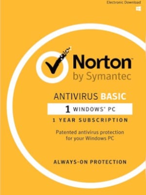 Norton AntiVirus Basic 1 Device 1 Year PC NortonLifeLock Key EUROPE - 0