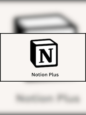 Notion Plus | Educational 1 Year - Notion Account - GLOBAL - 2