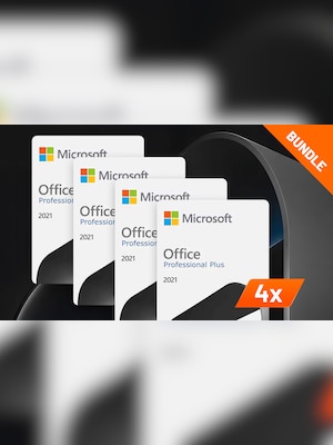 Office 2021 Professional Plus x4 Bundle (PC) - Microsoft Key - GLOBAL - 2