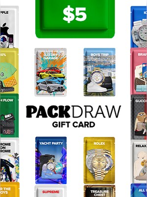 PackDraw Gift Card 5 USD  - PackDraw Key GLOBAL - 0