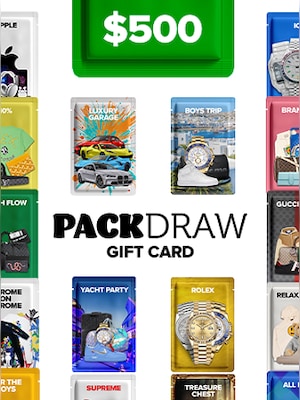 PackDraw Gift Card 500 USD  - PackDraw Key GLOBAL - 0