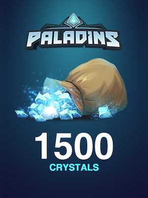 Paladins Crystals GLOBAL 1 Key GLOBAL 1500 Crystals - 0