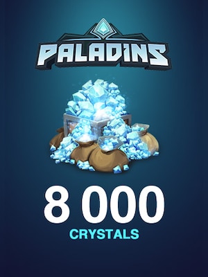 Paladins Crystals GLOBAL 8 Key GLOBAL 8000 Crystals - 0