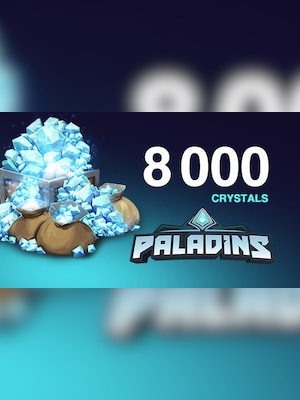 Paladins Crystals GLOBAL 8 Key GLOBAL 8000 Crystals - 2