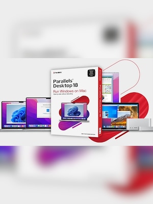 Parallels Desktop 18 (MAC) (1 Device, 2 Years)  - Parallels Key - GLOBAL - 2