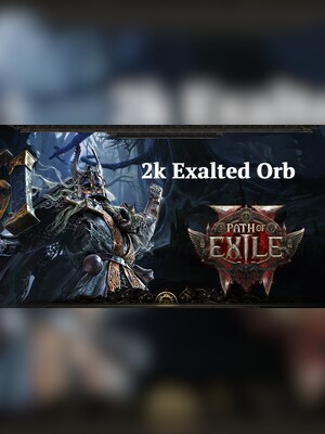 Path of Exile 2 | Early Access Standard (PC) 2k Exalted Orb - BillStore - GLOBAL - 2