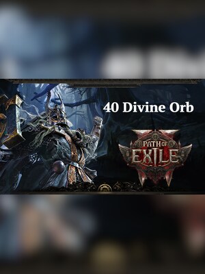Path of Exile 2 | Early Access Standard (PC) 40 Divine Orb - BillStore - GLOBAL - 2