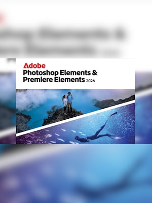 Photoshop Elements 2026 & Premiere Elements 2026 (PC, Mac) (1 User, 3 Years)  - Adobe Key - EUROPE - 2