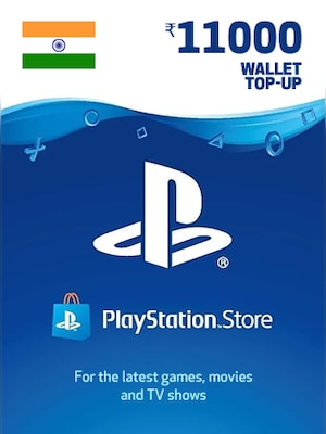 PlayStation Network Gift Card 11000 INR - PSN Key - INDIA - 0