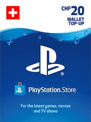 PlayStation Network Gift Card 20 CHF - PSN Key - SWITZERLAND - 0